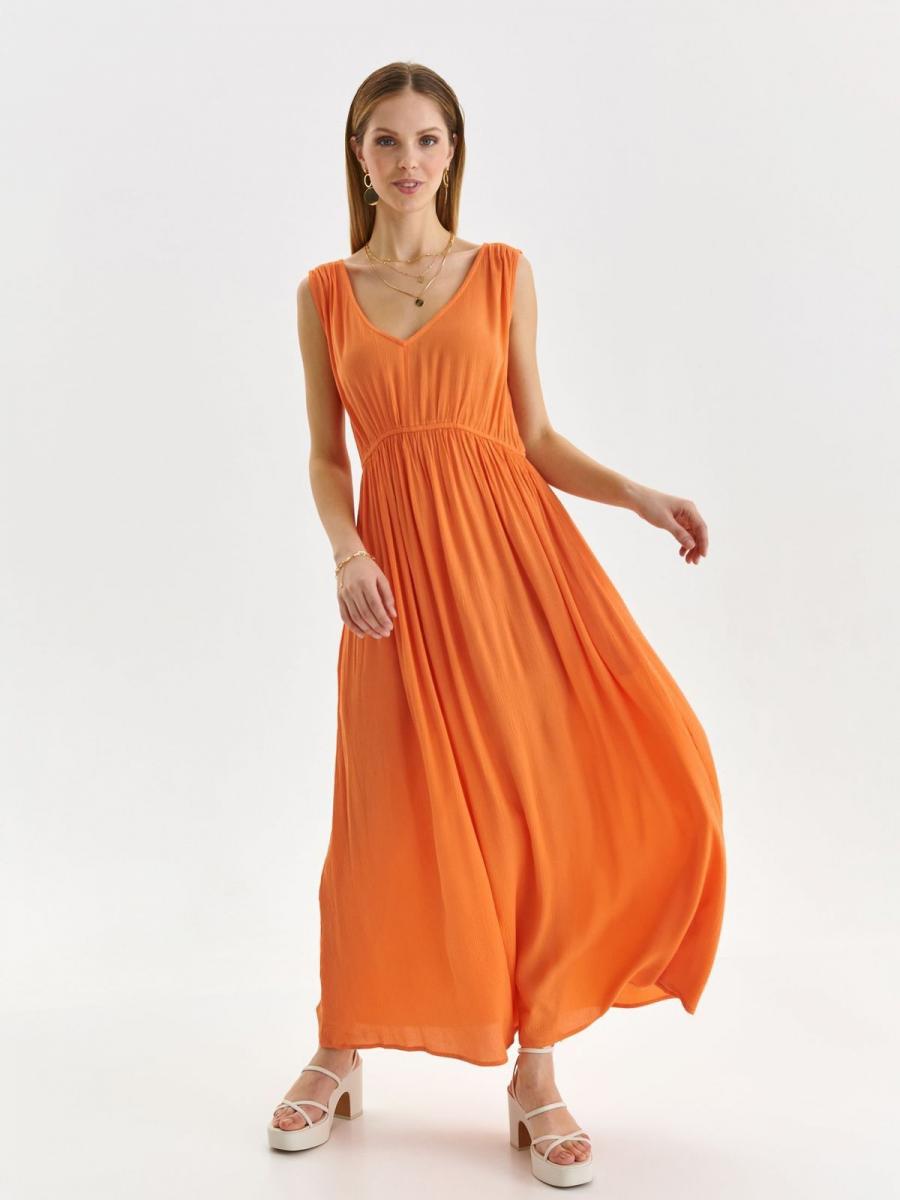 Top Secret šaty dámské RASTU - Oranžová - velikost 40